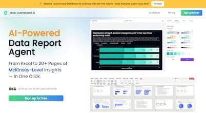 Excel Dashboard Ai
