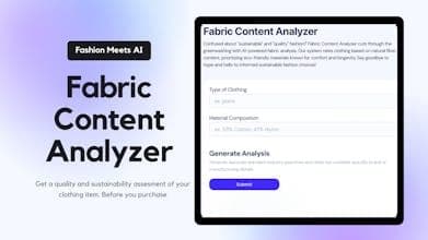 Fabric Content Analyzer