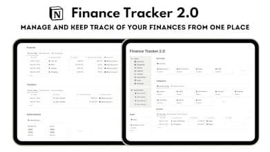 Finance Tracker 2.0