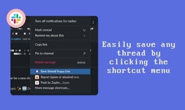 Floppy disk for Slack