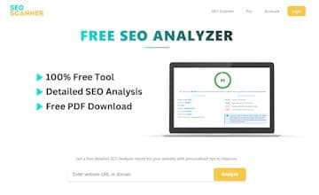 Free Website SEO Scanner Tool