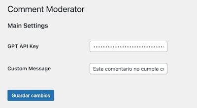 GPT Comment Moderator
