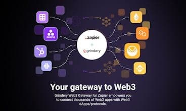 Grindery Web3 Gateway for Zapier