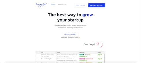 Grow my SaaS