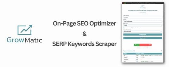 GrowMatic SEO Chrome Browser Extension