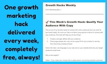 Growth Hacks Weekly!