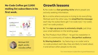 Growth Lessons 🚀