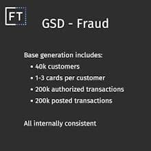 GSD (Generate Synthetic Data) - Fraud