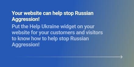 Help Ukraine Widget