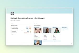 Hiring Tracker - Notion Template