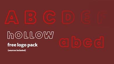 Hollow Free Logo Pack