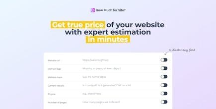 How Much for Site?