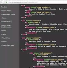HTML Product Hunt