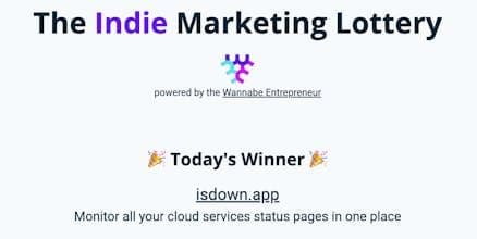 Indie Lottery