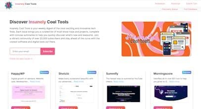 Insanely Cool Tools
