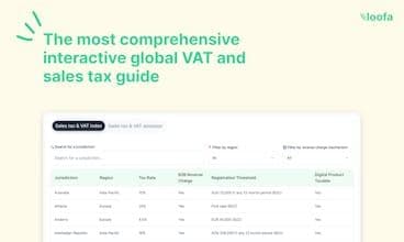 Interactive global sales tax guide