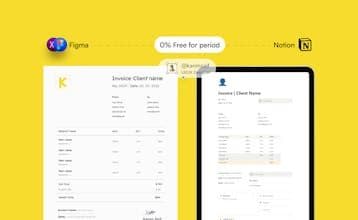 Invoice Dashboard by Notion and Figma