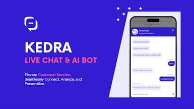 Kedra Live Chat & AI Chatbot