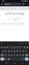 LaTeX to Image