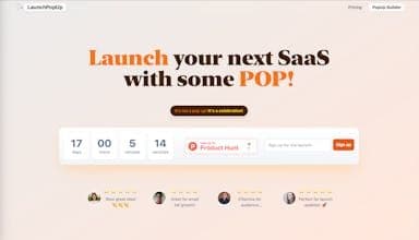 Launch PopUp