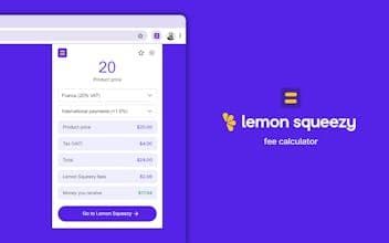 Lemon Squeezy Fee Calculator