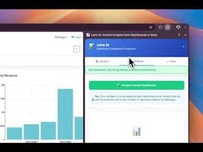 Lens AI Dashboard Intelligence Extension