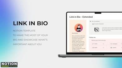 Link in Bio (Notion Template)
