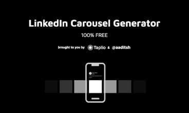 LinkedIn Carousel Generator