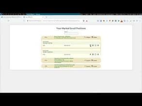 Mark Scroll Positions