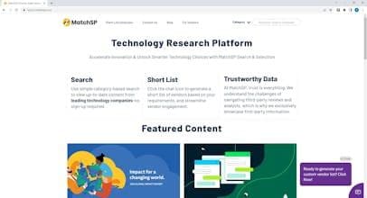 MatchSP | Software-Only Search Engine