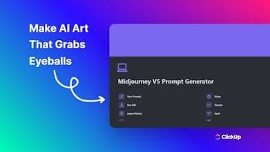 Midjourney V5 Prompt Generator