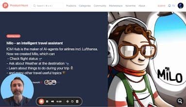 Milo - an intelligent travel assistant
