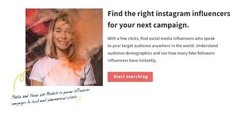 Modash Influencer Search