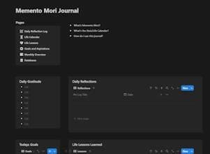 Momento Mori Journal