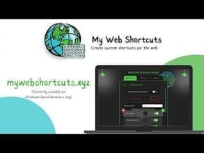 My Web Shortcuts