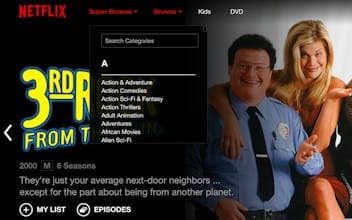 Netflix Super Browse