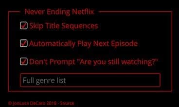 Never Ending Netflix