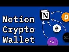 Notion Crypto Wallet with automations