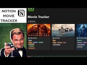 Notion Movie Tracker