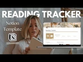 Notion reading tracker