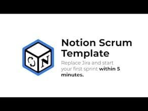 Notion Scrum - Template
