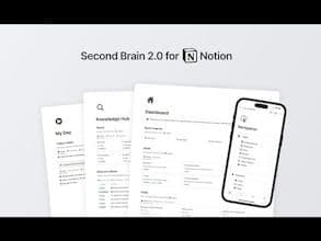 Notion Second Brain 2.0