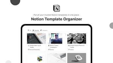 Notion Template Organizer