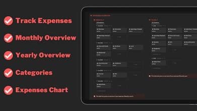 Notion Ultimate Expense Tracker