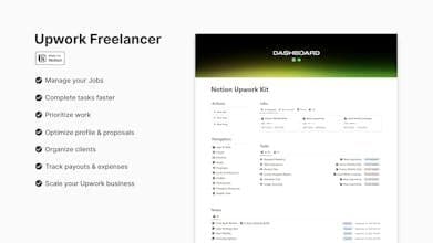 Notion Upwork Freelancer