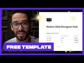 Notion Web Designer Hub