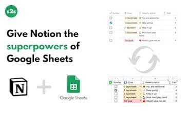 Sync2Sheets