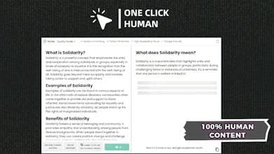 One Click Human