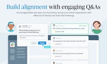 Polly—Build alignment with engaging Q&As