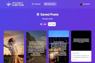 PostGenie V1